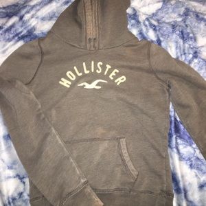 Women’s small gray Hollister hoodie